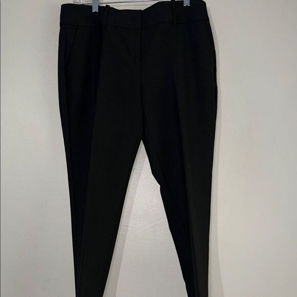 Ann Taylor Black Ankle Pants Tailored Fit 10 - Picture 3 of 8